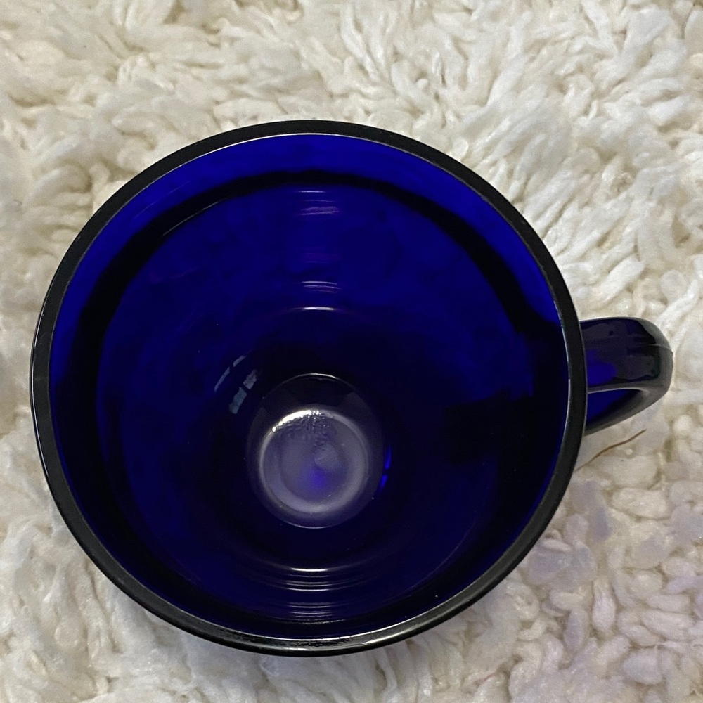 The Ritz Carlton ,Amelia Island , Blue Glass Mug - Picture 3 of 11